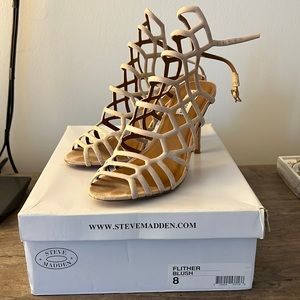 Flither Blush Heels Steve Madden